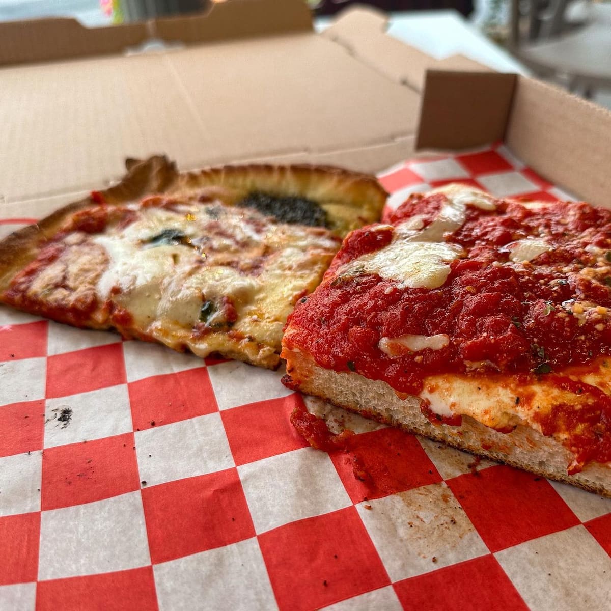Whole pizza at Brazzi Wood-Fired Pizza & Trattoria