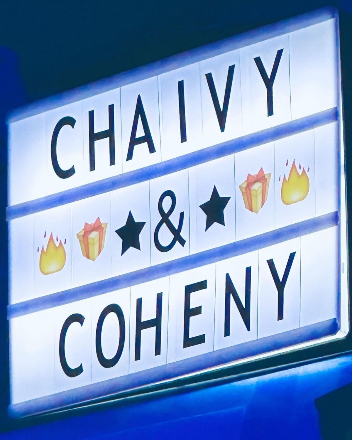 Restaurant sign at Ivy & Coney