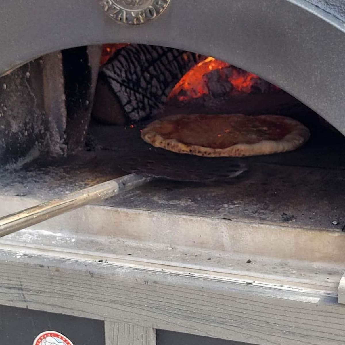 Pizza oven at Ocelot Pizza