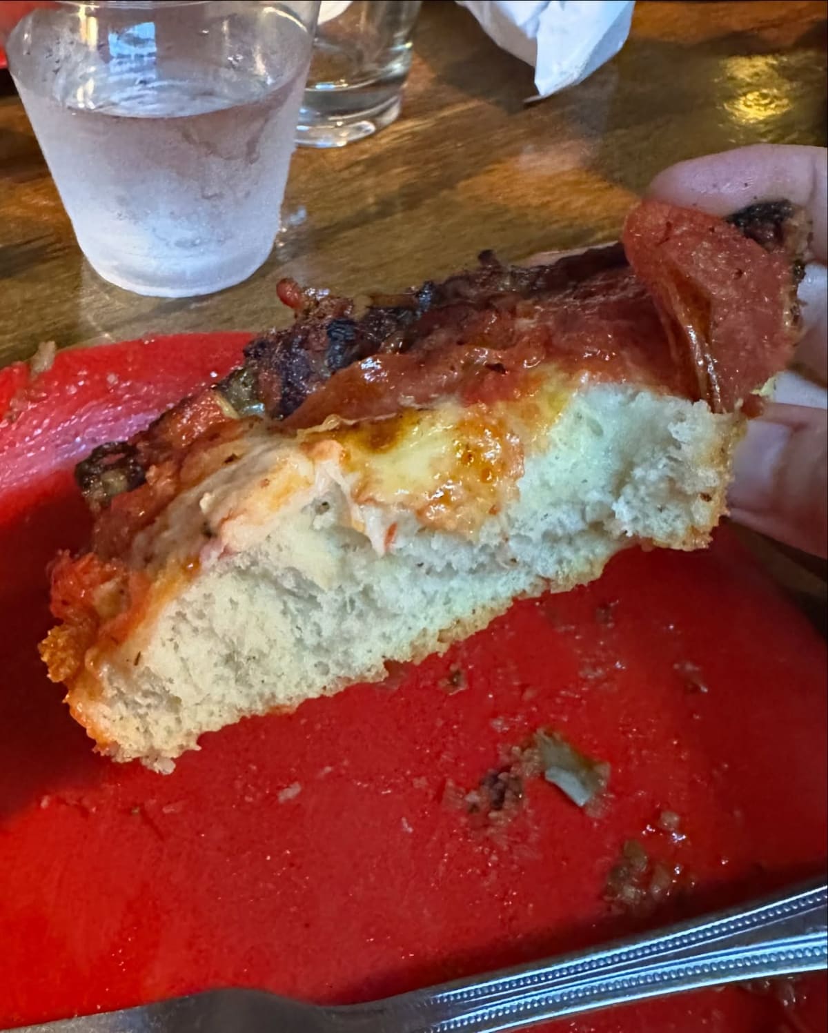 Crust and crumb at Pequod’s Pizza