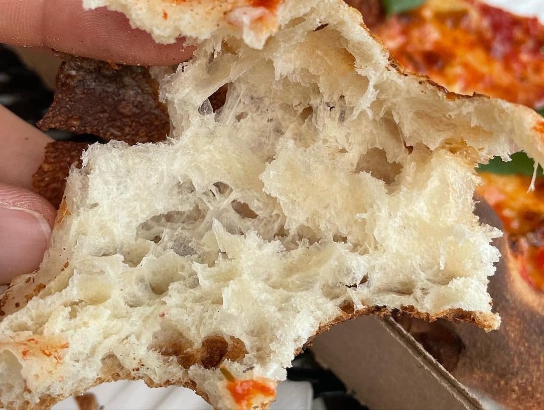 Crust and crumb at St Francis Apizza